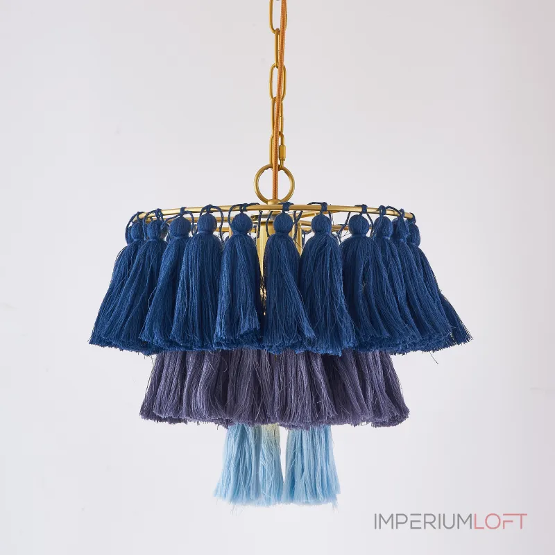 Подвесной светильник TASSEL Синий от ImperiumLoft