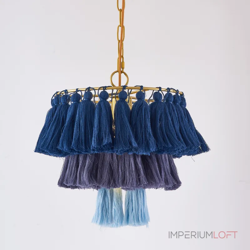 Подвесной светильник TASSEL Синий от ImperiumLoft