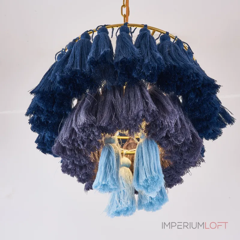 Подвесной светильник TASSEL Синий от ImperiumLoft