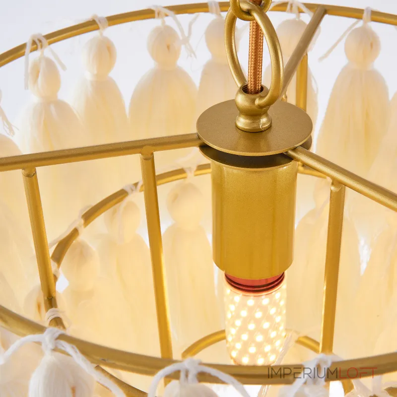 Подвесной светильник TASSEL Бежевый от ImperiumLoft