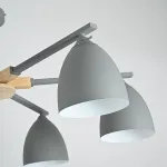 Потолочная люстра NOA 6 Gray