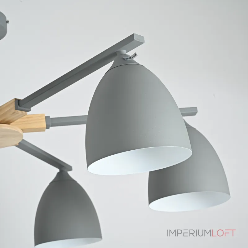 Потолочная люстра NOA 6 Gray