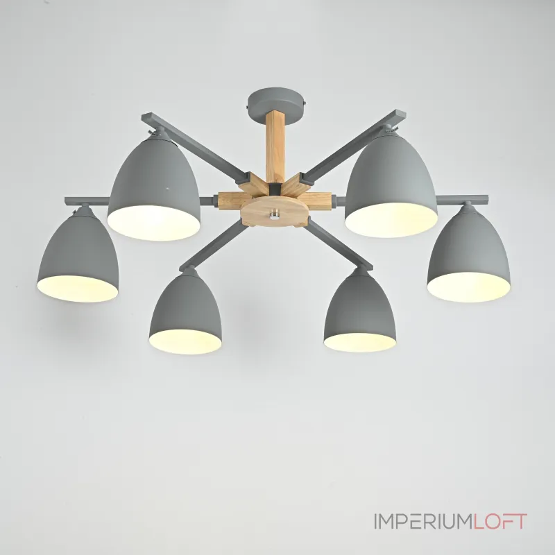 Потолочная люстра NOA 6 Gray