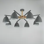 Потолочная люстра NOA 8 Gray