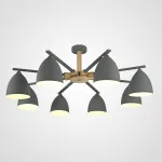 Потолочная люстра NOA 8 Gray