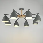 Потолочная люстра NOA 8 Gray