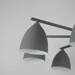 Потолочная люстра NOA 8 Gray