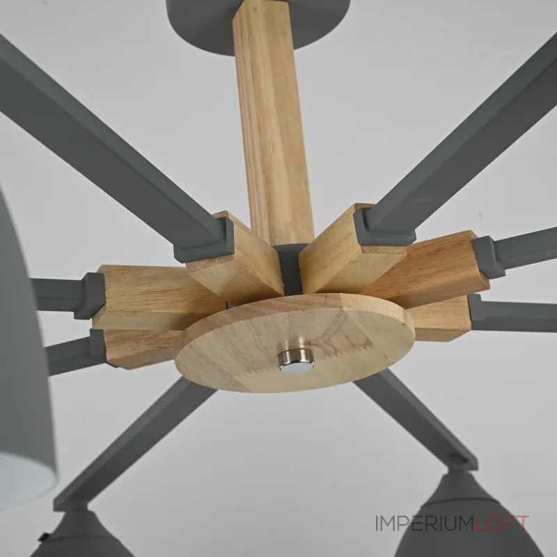 Потолочная люстра NOA 8 Gray