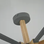 Потолочная люстра NOA 8 Gray