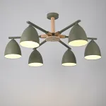 Потолочная люстра NOA 6 Olive