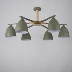 Потолочная люстра NOA 6 Olive