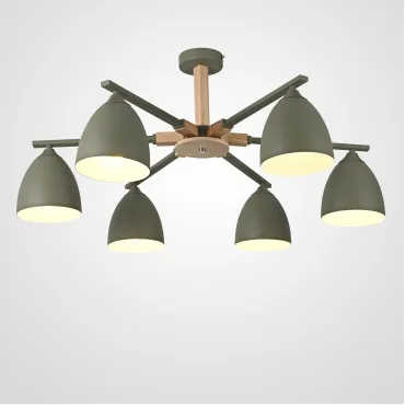 Потолочная люстра NOA 6 Olive
