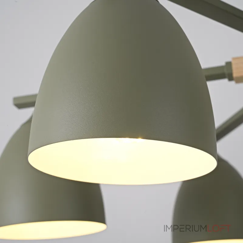 Потолочная люстра NOA 6 Olive