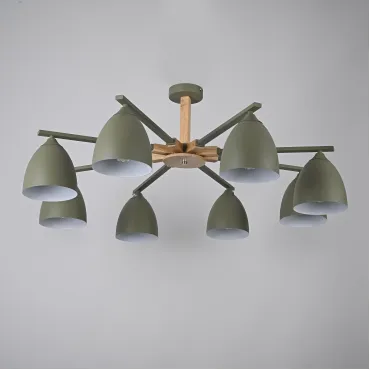 Потолочная люстра NOA 8 Olive