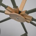 Потолочная люстра NOA 8 Olive
