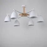 Потолочная люстра NOA 6 White