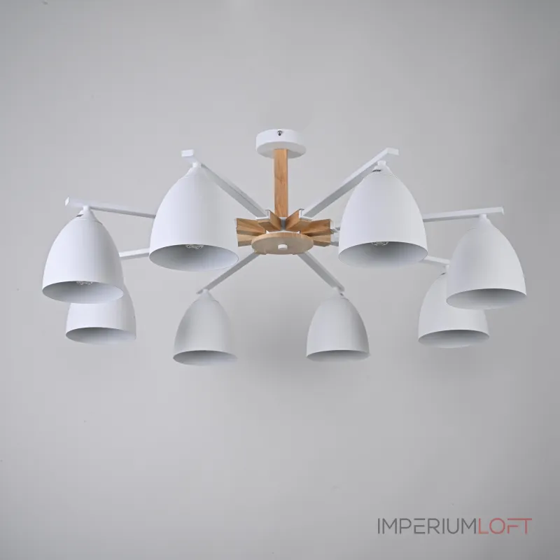 Потолочная люстра NOA 8 White