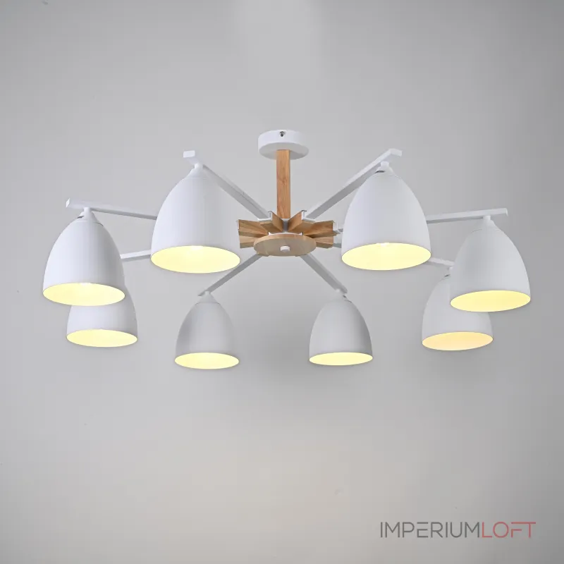 Потолочная люстра NOA 8 White