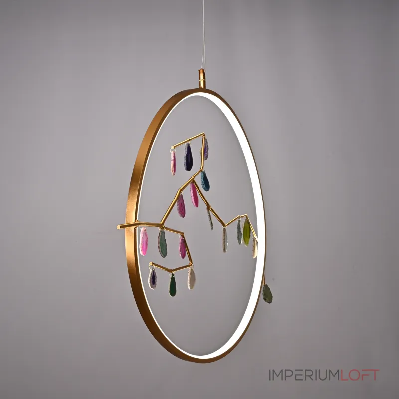 Подвесной светильник AGATE 10 multicolour D60 от ImperiumLoft