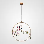 Подвесной светильник AGATE 10 multicolour D60 от ImperiumLoft