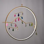 Подвесной светильник AGATE 10 multicolour D60 от ImperiumLoft