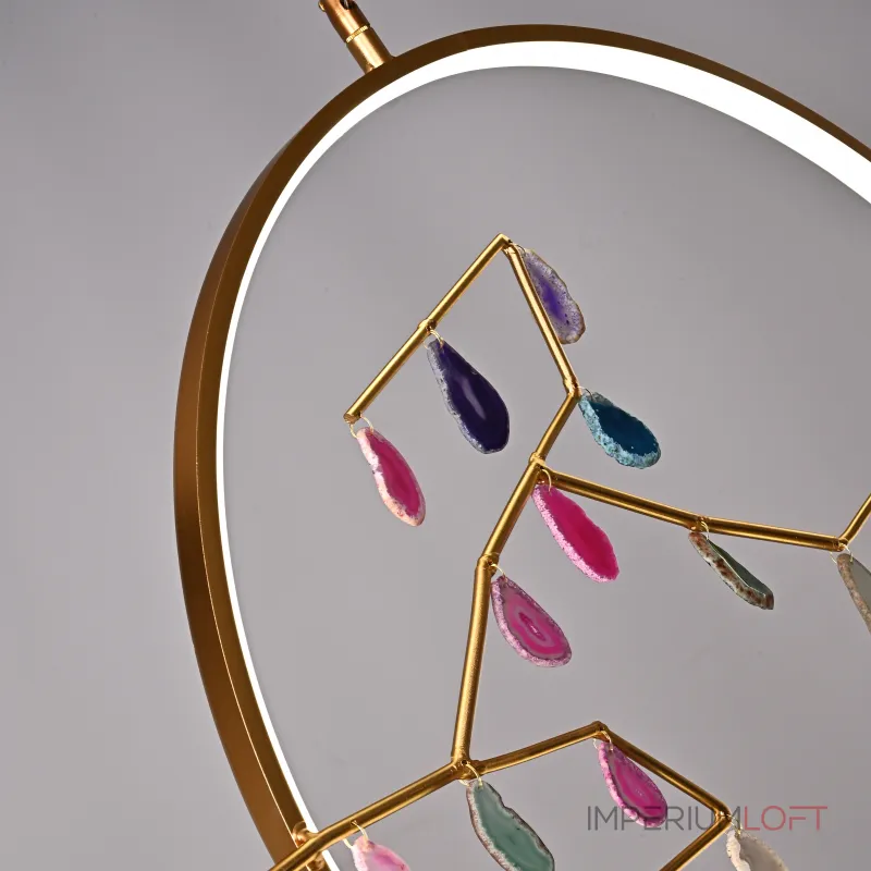Подвесной светильник AGATE 10 multicolour D60 от ImperiumLoft