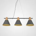 Реечный подвесной светильник NEXT Gray от ImperiumLoft