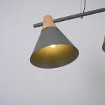 Реечный подвесной светильник NEXT Gray от ImperiumLoft