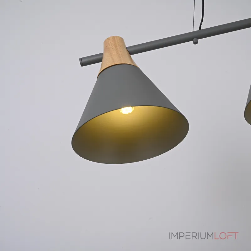 Реечный подвесной светильник NEXT Gray от ImperiumLoft