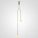 Подвесной светильник LINES A Gold от ImperiumLoft