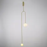 Подвесной светильник LINES A Gold от ImperiumLoft