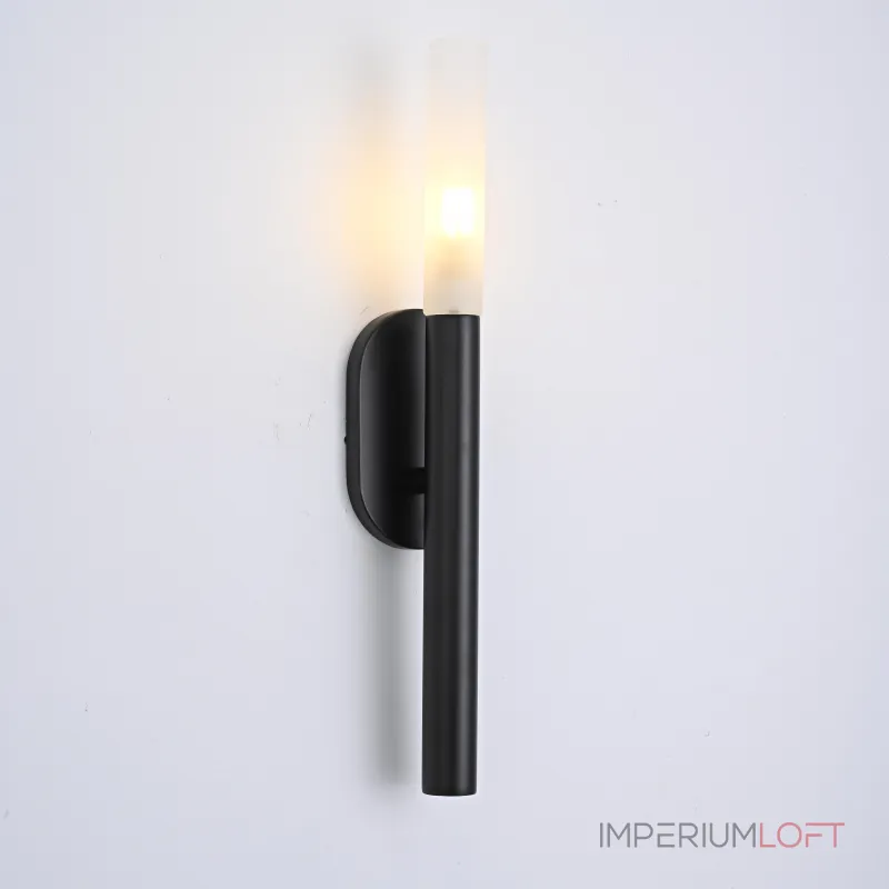 Бра Rousseau Small Bath Sconce Black от ImperiumLoft