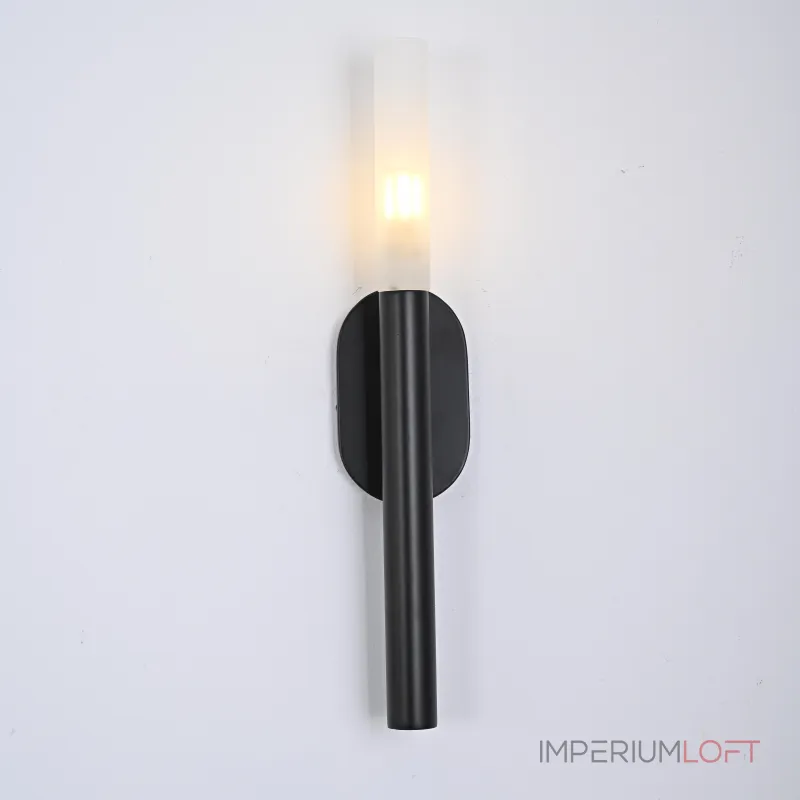 Бра Rousseau Small Bath Sconce Black от ImperiumLoft