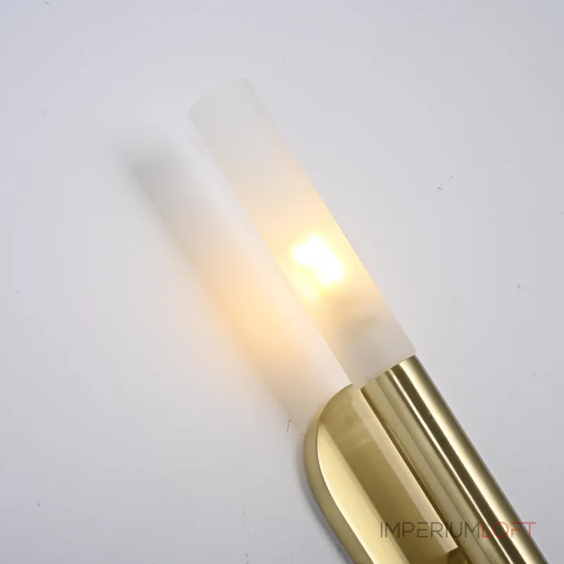 Бра Rousseau Small Bath Sconce Brass от ImperiumLoft