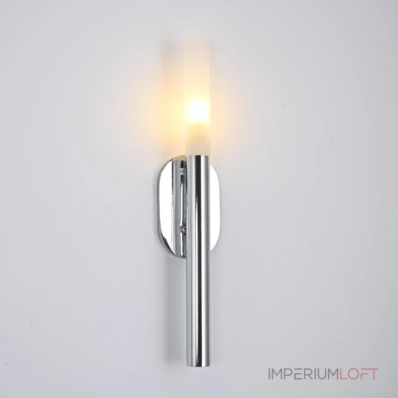 Бра Rousseau Small Bath Sconce Chrome от ImperiumLoft