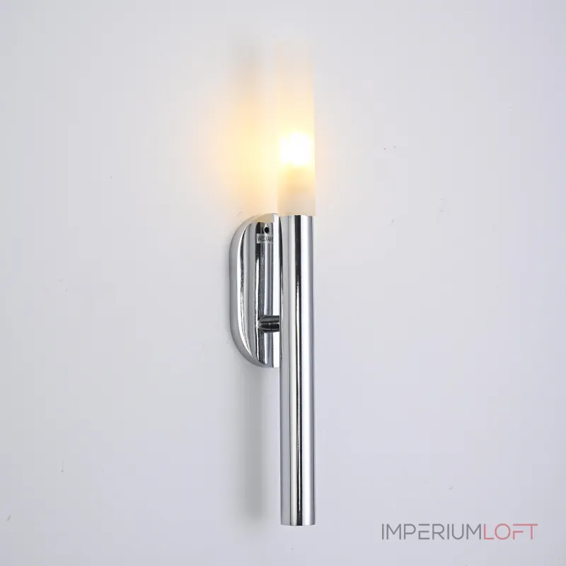 Бра Rousseau Small Bath Sconce Chrome от ImperiumLoft