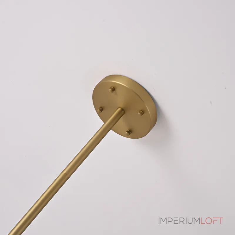 Люстра на штанге Jorgenson D85 Beige/Light wood