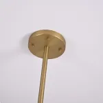 Люстра на штанге Jorgenson D85 White/Dark wood