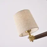 Люстра на штанге Jorgenson D70 Beige/Dark wood