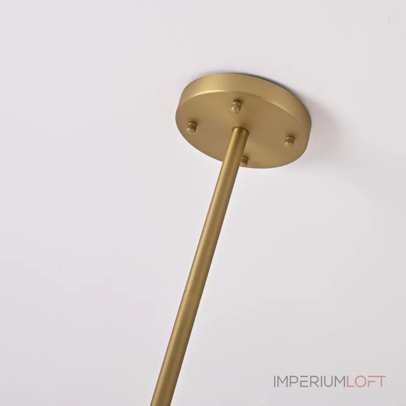 Люстра на штанге Jorgenson D70 Beige/Light wood