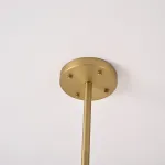 Люстра на штанге Jorgenson D70 White/Dark wood