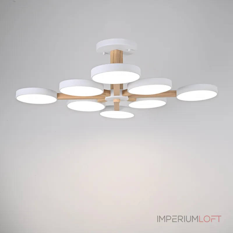 Потолочная люстра TURNA L8 White