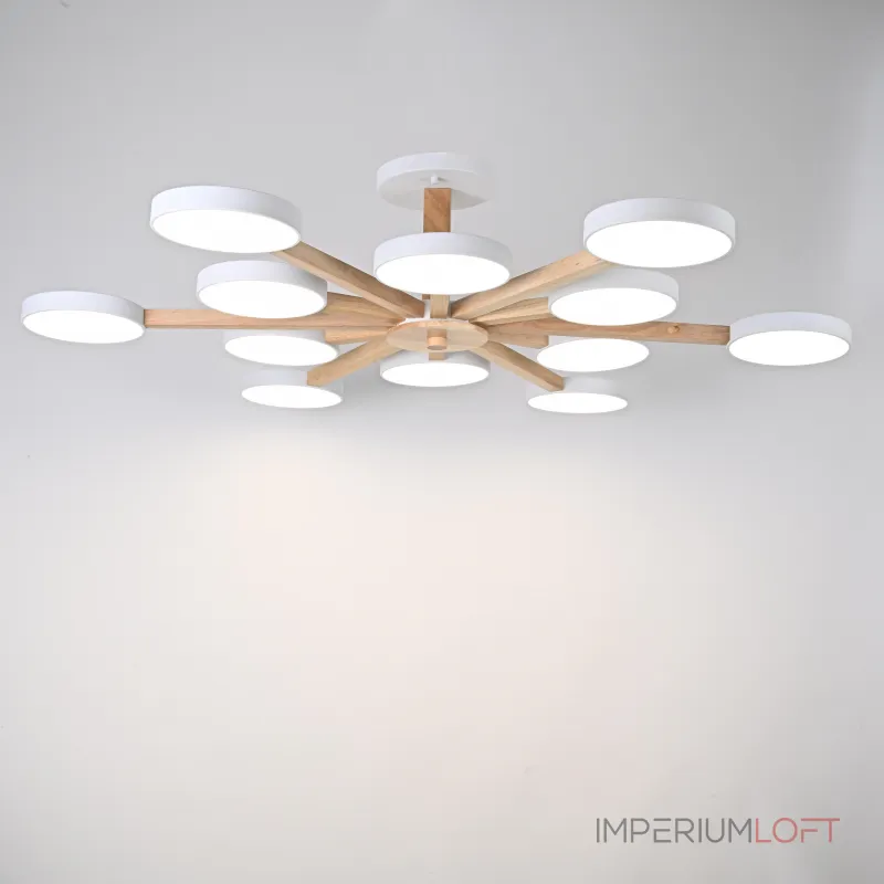 Потолочная люстра TURNA L12 White