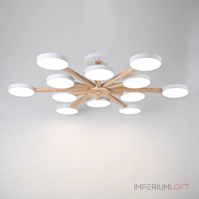 Потолочная люстра TURNA L12 White