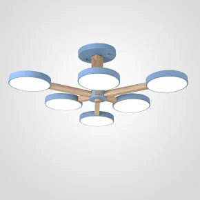 Потолочная люстра TURNA L6 Blue