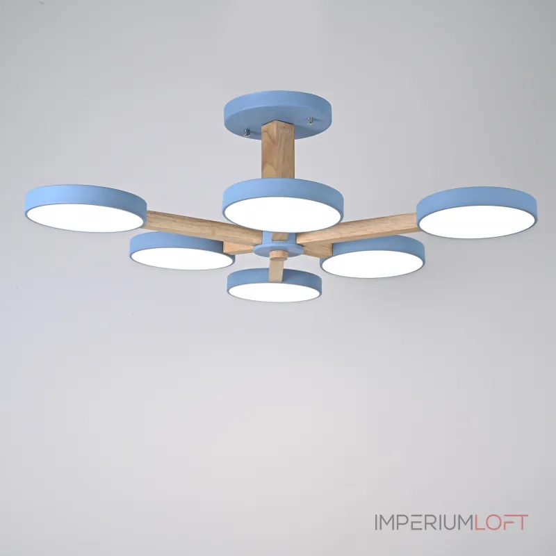 Потолочная люстра TURNA L6 Blue