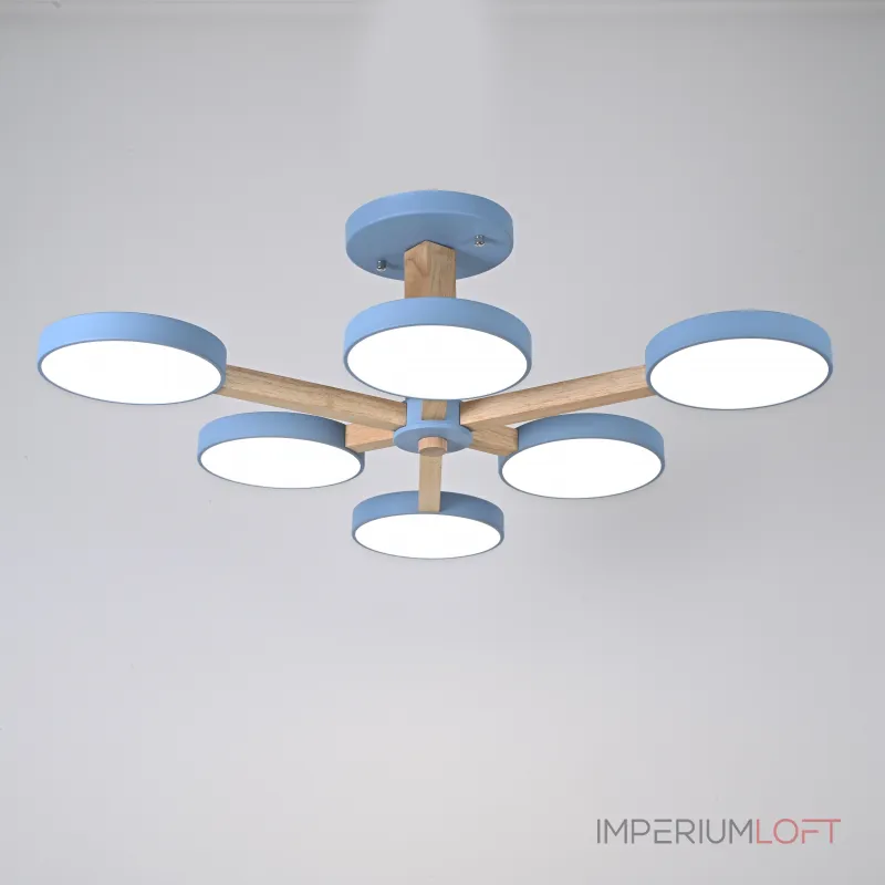 Потолочная люстра TURNA L6 Blue