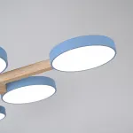 Потолочная люстра TURNA L6 Blue