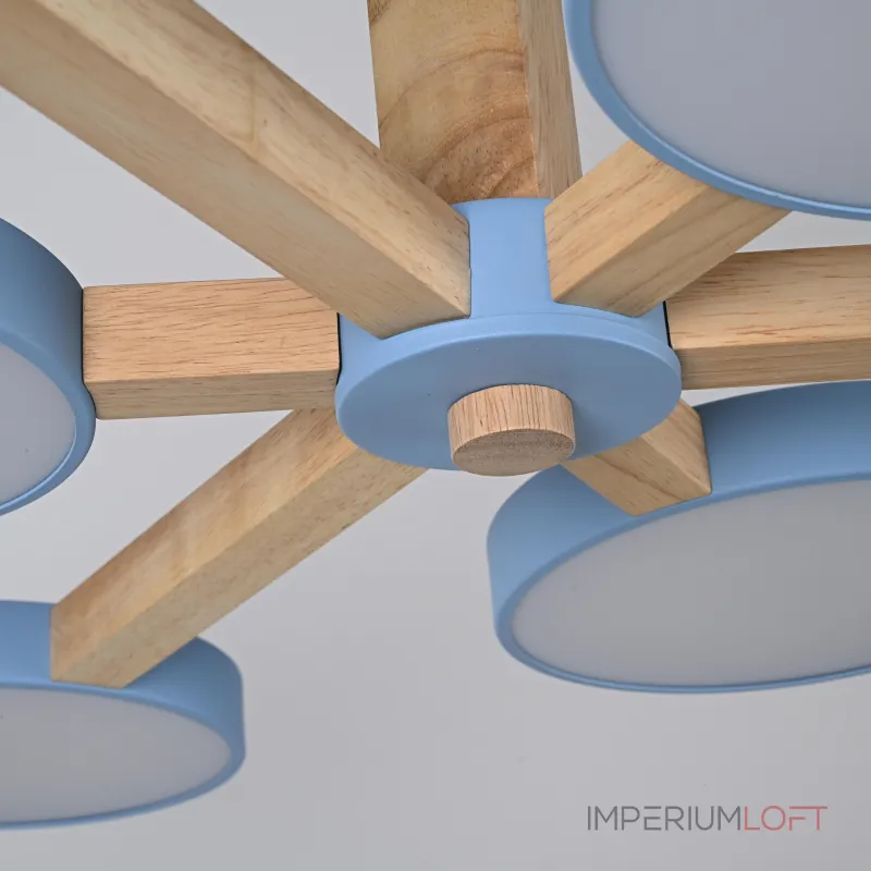 Потолочная люстра TURNA L6 Blue