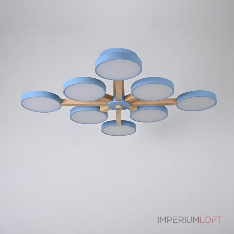 Потолочная люстра TURNA L8 Blue